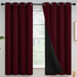 Yakamok Emerald Green Blackout Curtains 84 inches for Living Room, 52" Wide