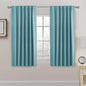 H.VERSAILTEX Blackout Curtains Thermal Insulated Window Treatment Panels Room Darkening Blackout Drapes for Living Room Back Tab/Rod Pocket Bedroom Draperies, 52 x 84 Inch, Light Sage, 2 Panels