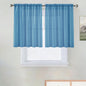 SpaceDresser Sheer Voile Curtains for Living Room 84 Inch Long 2 Panels