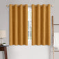 MIULEE 100% Blackout Linen Curtains for Bedroom 52x90 Inches Natural Beige