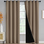 Yakamok Emerald Green Blackout Curtains 84 inches for Living Room, 52" Wide