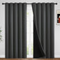Yakamok Emerald Green Blackout Curtains 84 inches for Living Room, 52" Wide