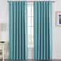 H.VERSAILTEX Blackout Curtains Thermal Insulated Window Treatment Panels Room Darkening Blackout Drapes for Living Room Back Tab/Rod Pocket Bedroom Draperies, 52 x 84 Inch, Light Sage, 2 Panels