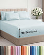 CGK Extra Deep King Sheet Set - 6pc Cooling Sheets - White
