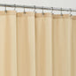 ALYVIA SPRING Waterproof Fabric Shower Curtain or Liner White, 72x72