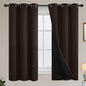 Yakamok Emerald Green Blackout Curtains 84 inches for Living Room, 52" Wide