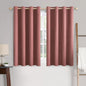 MIULEE 100% Blackout Linen Curtains for Bedroom 52x84 Inches Natural Beige