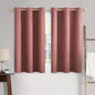 MIULEE 100% Blackout Linen Curtains for Bedroom 52x84 Inches Natural Beige