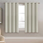 H.VERSAILTEX 100% Blackout Curtains for Bedroom Black Out Curtains 96 inch Thermal Insulated Long Blackout Curtains for Living Room, Energy Saving Curtains for Patio Door Grommet (1 Panel, Jet Black)