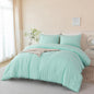 PERFEMET 5 Pieces Lavender Purple Comforter Set Twin Girls Pom Bedding Sets