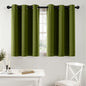 MIULEE Blackout Curtains for Bedroom 2 Panels 40 x 84 Inch Long Black