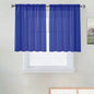 SpaceDresser Sheer Voile Curtains for Living Room 84 Inch Long 2 Panels