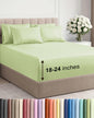 CGK Extra Deep King Sheet Set - 6pc Cooling Sheets - White