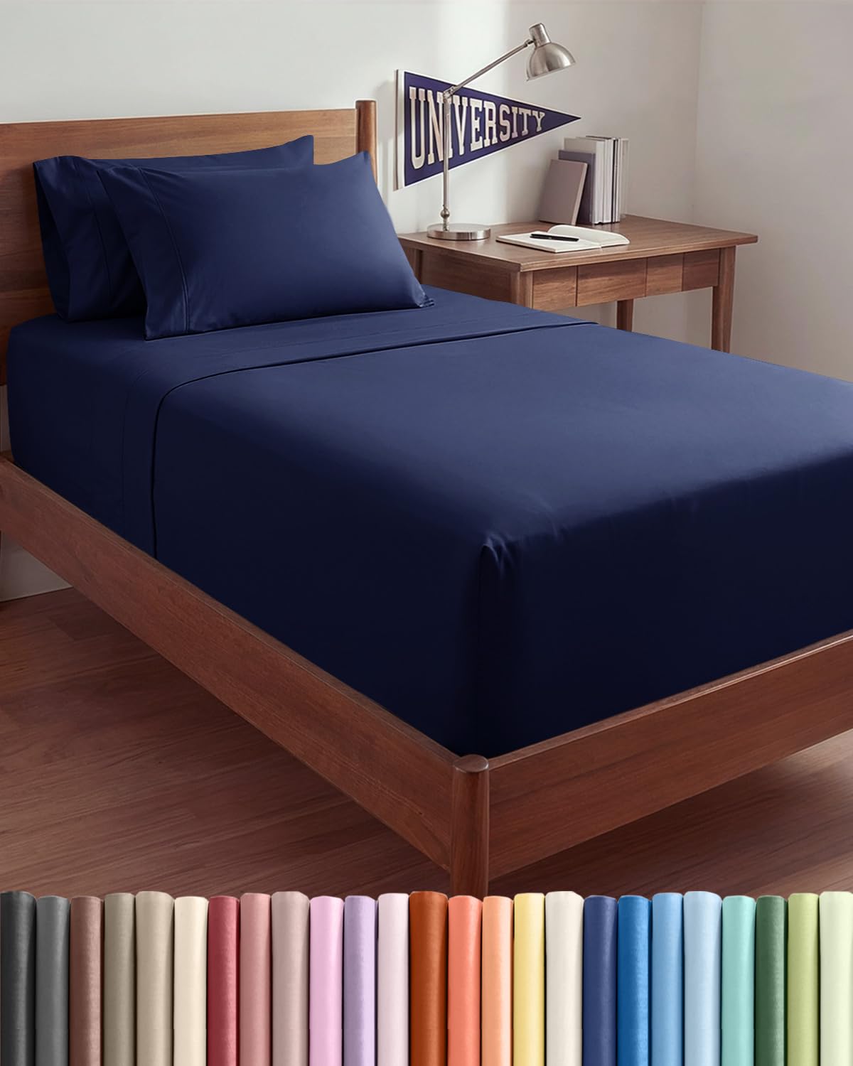 CGK Extra Deep King Sheet Set - 6pc Cooling Sheets - White