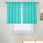 SpaceDresser Sheer Voile Curtains for Living Room 84 Inch Long 2 Panels