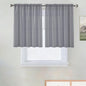 SpaceDresser Sheer Voile Curtains for Living Room 84 Inch Long 2 Panels