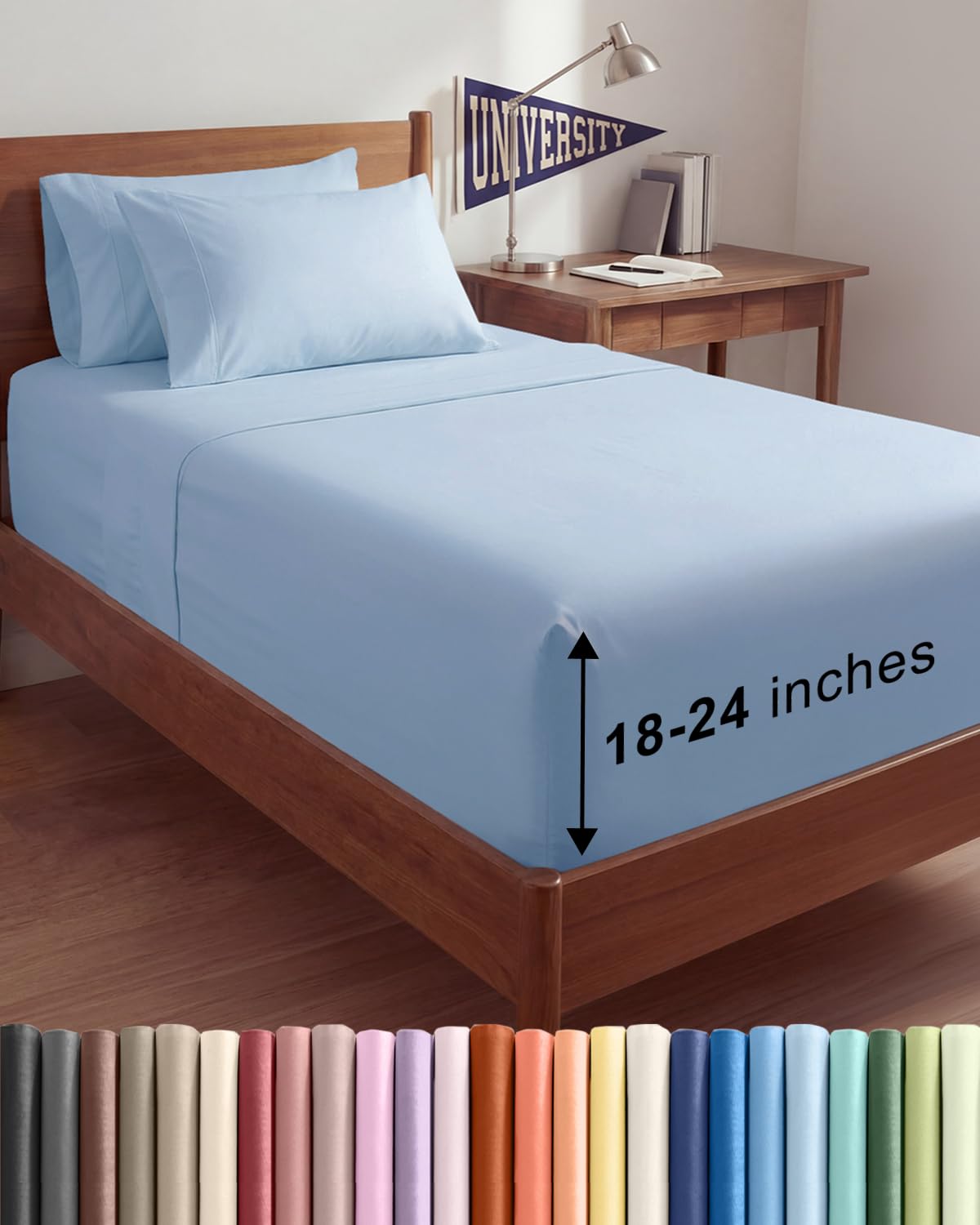 CGK Extra Deep King Sheet Set - 6pc Cooling Sheets - White