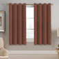 H.VERSAILTEX 100% Blackout Curtains for Bedroom Black Out Curtains 96 inch Thermal Insulated Long Blackout Curtains for Living Room, Energy Saving Curtains for Patio Door Grommet (1 Panel, Jet Black)