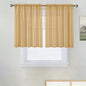 SpaceDresser Sheer Voile Curtains for Living Room 84 Inch Long 2 Panels
