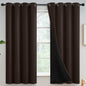 Yakamok Emerald Green Blackout Curtains 84 inches for Living Room, 52" Wide