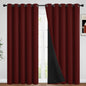 Yakamok Emerald Green Blackout Curtains 84 inches for Living Room, 52" Wide