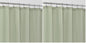 ALYVIA SPRING Waterproof Fabric Shower Curtain or Liner White, 72x72