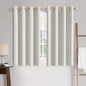 MIULEE 100% Blackout Linen Curtains for Bedroom 52x90 Inches Natural Beige