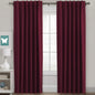 H.VERSAILTEX Blackout Curtains Thermal Insulated Window Treatment Panels Room Darkening Blackout Drapes for Living Room Back Tab/Rod Pocket Bedroom Draperies, 52 x 84 Inch, Light Sage, 2 Panels