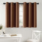 MIULEE Blackout Curtains for Bedroom 2 Panels 40 x 84 Inch Long Black