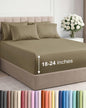 CGK Extra Deep King Sheet Set - 6pc Cooling Sheets - White