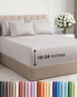 CGK Extra Deep King Sheet Set - 6pc Cooling Sheets - White