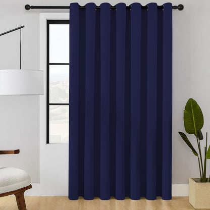 ChrisDowa Blackout Curtains Door Curtain for Doorway Privacy Closet Drapes