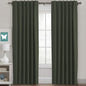 H.VERSAILTEX Blackout Curtains Thermal Insulated Window Treatment Panels Room Darkening Blackout Drapes for Living Room Back Tab/Rod Pocket Bedroom Draperies, 52 x 84 Inch, Light Sage, 2 Panels