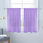 SpaceDresser Sheer Voile Curtains for Living Room 84 Inch Long 2 Panels