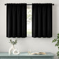 MIULEE Halloween Black Blackout Curtains for Bedroom Room 40"x63" 2 Panels