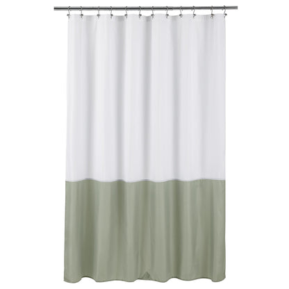 ALYVIA SPRING Waterproof Fabric Shower Curtain or Liner White, 72x72