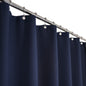 Barossa Design Waffle Weave White Shower Curtain Hotel, Standard Size