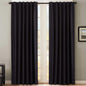 H.VERSAILTEX Blackout Curtains Thermal Insulated Window Treatment Panels Room Darkening Blackout Drapes for Living Room Back Tab/Rod Pocket Bedroom Draperies, 52 x 84 Inch, Light Sage, 2 Panels