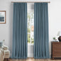 INOVADAY 100% Blackout Curtains for Bedroom Black Out Curtains 84 Inch Long