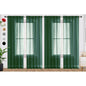 SpaceDresser Sheer Voile Curtains for Living Room 84 Inch Long 2 Panels