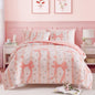 Twin XL Comforter Set for Girls Colorful Checkered Bed in a Bag 5 Pieces