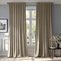 MIULEE Velvet Curtains 52x84 inches 2 Panels Olive Green Blackout Curtains