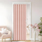 Vatge Closet Door Curtain Room Divider Drapes, Pleated Folding Style Curtains for Doorways Curtain for Bedroom Without Door,1 Panel with Tieback, W39 x L78, Black