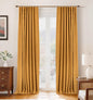 INOVADAY 100% Blackout Curtains for Bedroom Black Out Curtains 84 Inch Long