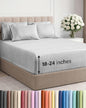 CGK Extra Deep King Sheet Set - 6pc Cooling Sheets - White