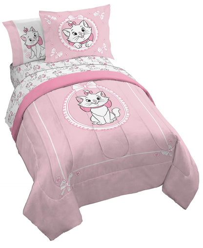 KPOP Demon Hunters Twin Comforter Set 5 Piece Kids Cartoon Bedding, Purple