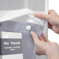 No Hook Shower Curtain with Liner Set Hotel Waffle Burgundy 72W X 75L
