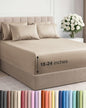 CGK Extra Deep King Sheet Set - 6pc Cooling Sheets - White