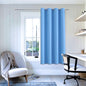 ChrisDowa Blackout Curtains Door Curtain for Doorway Privacy Closet Drapes