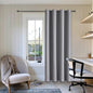 ChrisDowa Blackout Curtains Door Curtain for Doorway Privacy Closet Drapes